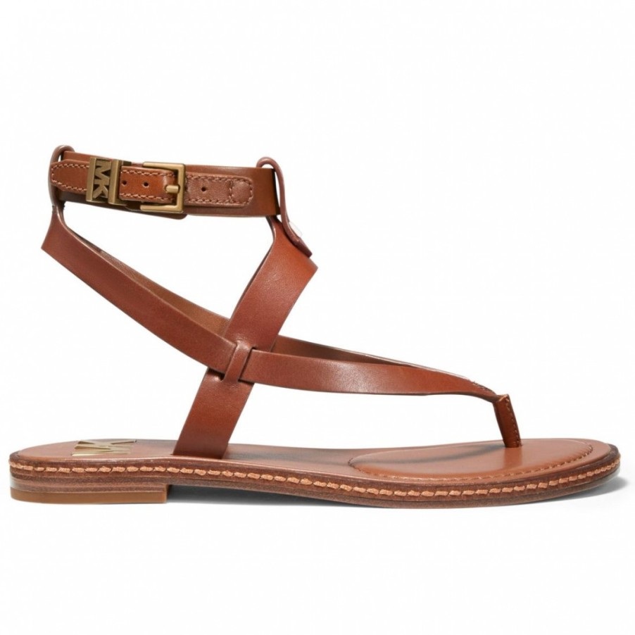 Frauen SANGIORGIO Sandalen | Gepack Leder Michael Kors Pearson Sandalen