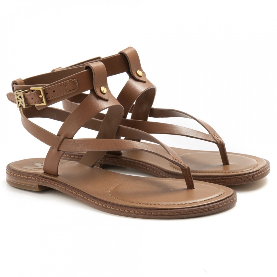 Frauen SANGIORGIO Sandalen | Gepack Leder Michael Kors Pearson Sandalen