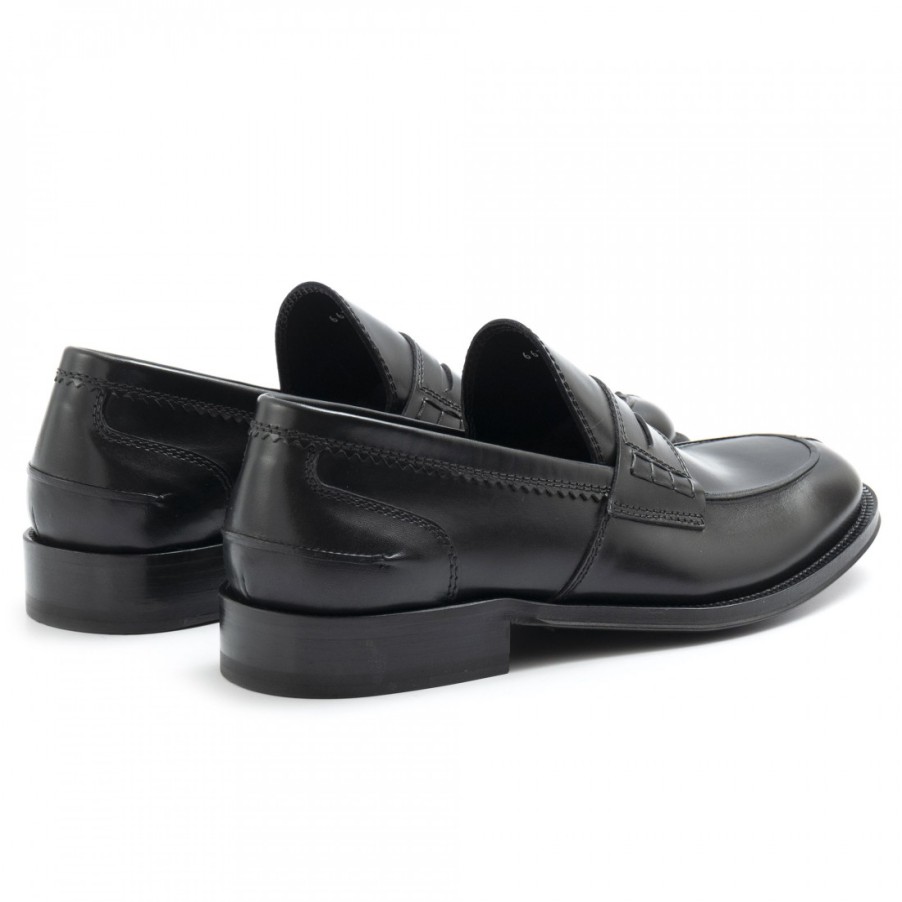 Manner SANGIORGIO Slipper | Handgefertigte Botti-Mokassins Aus Braunem, Weichem Leder