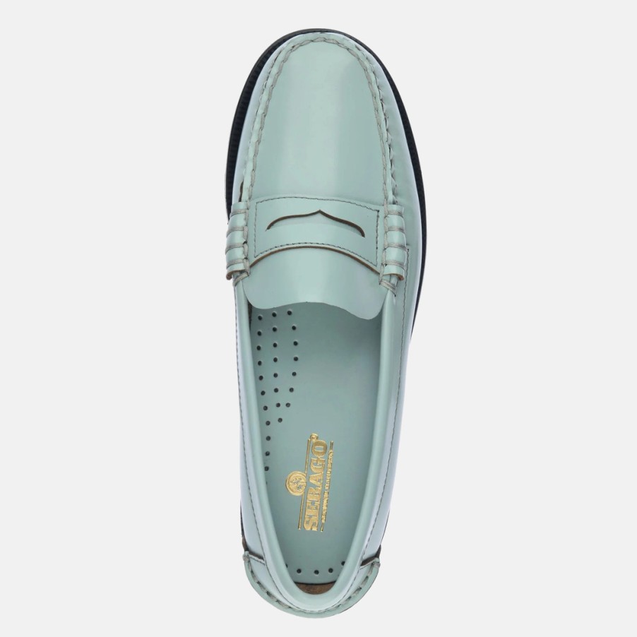 Frauen SANGIORGIO Slipper | Sebago Classic Dan Pigment Blue Ice Damen Mokassin