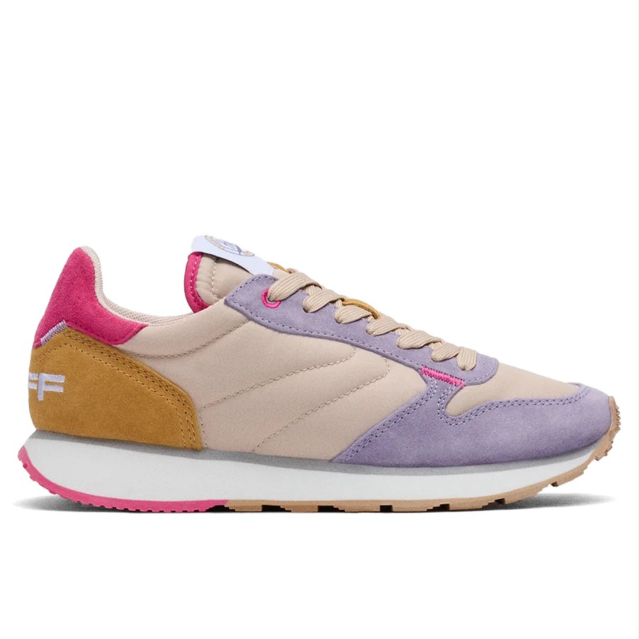 Frauen SANGIORGIO Turnschuhe | Hoff Aegina Damen-Sneaker In Lila, Beige Und Rosa