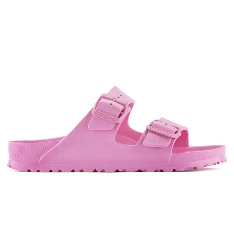 Frauen SANGIORGIO Sandalen | Birkenstock Arizona Eva Candy Pink Damen Slipper