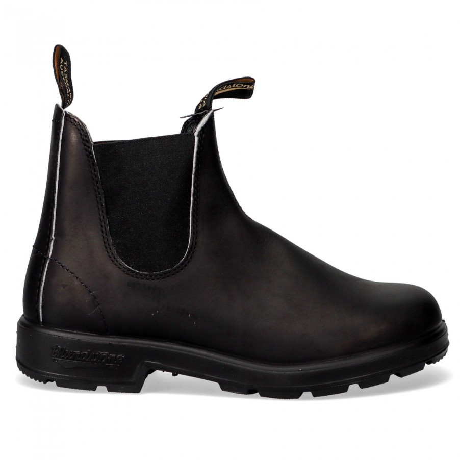 Manner SANGIORGIO Stiefeletten | Blundstone 510 Klassische Chelsea-Stiefel Aus Schwarzem Leder