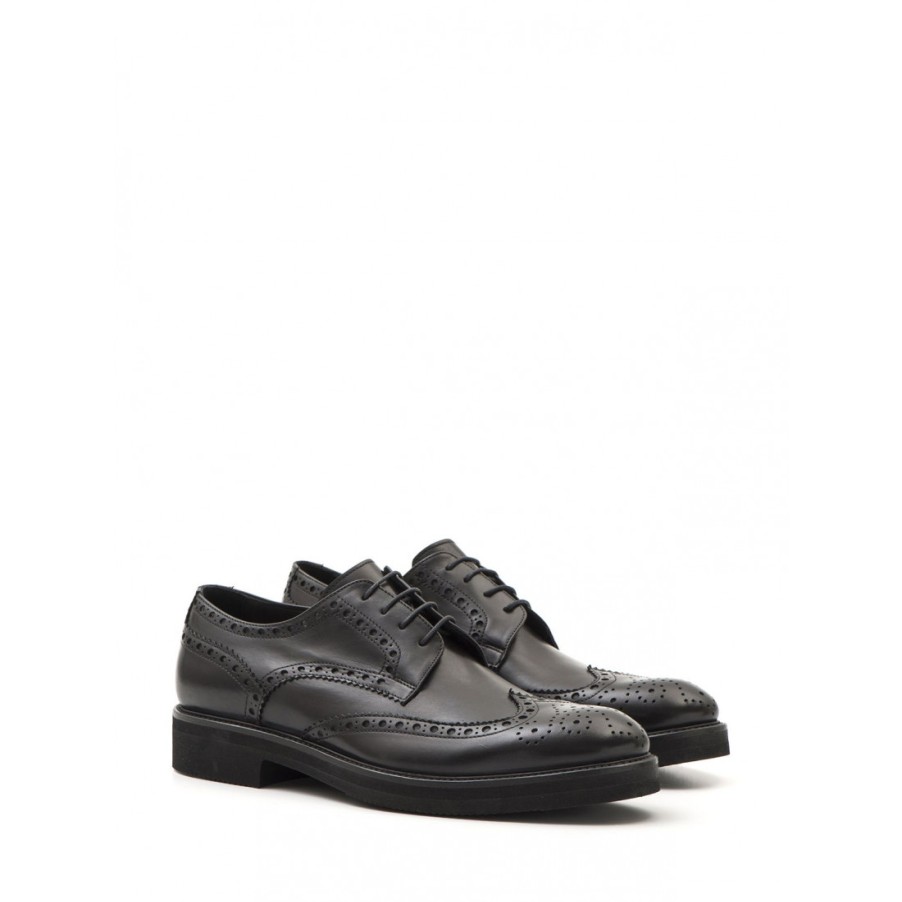 Manner SANGIORGIO Schnuren | Derby-Full-Brogue